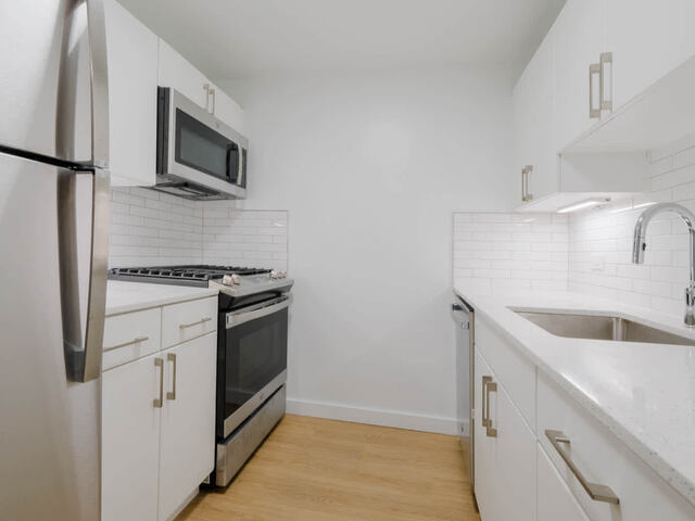 Kitchen with Stainless Steel Appliances