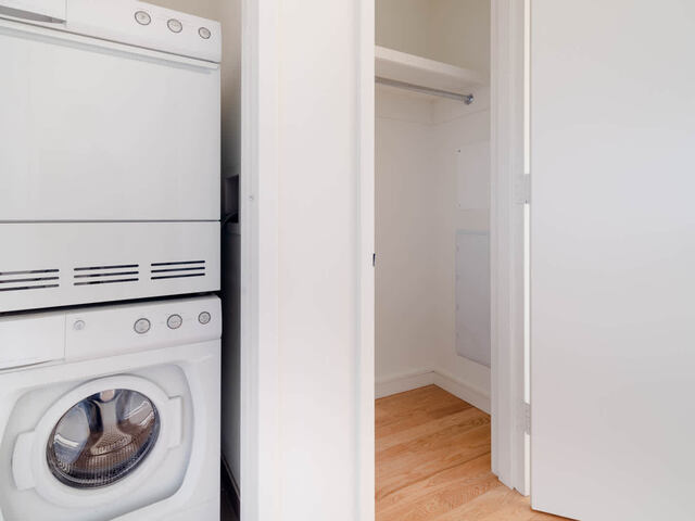 In-home Washer and Dryer