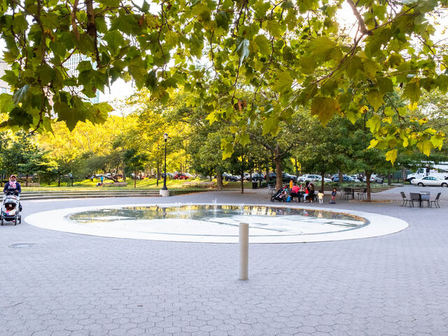 Enjoy open park spaces throughout Brooklyn.