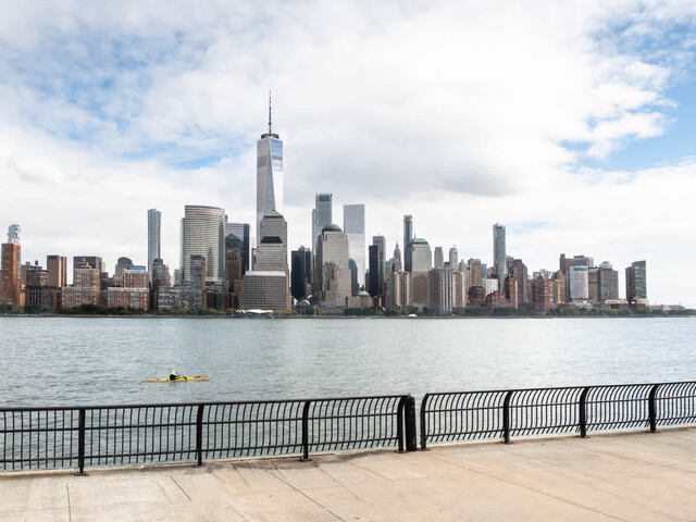 Admire iconic views of the NYC skyline.