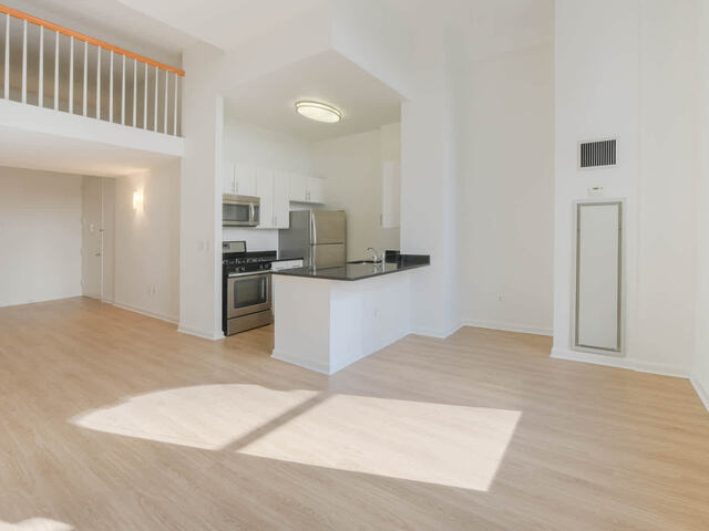 Studio with Hard Surface Flooring