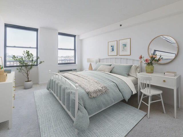 Carpeted Bedroom