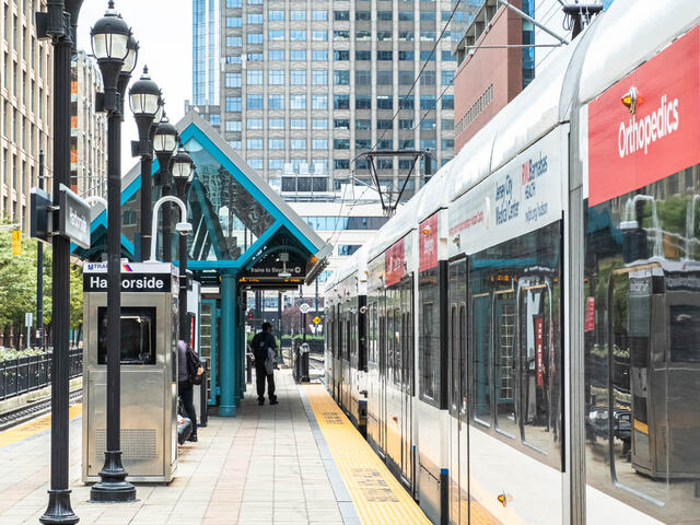 Enjoy easy access to transit routes.