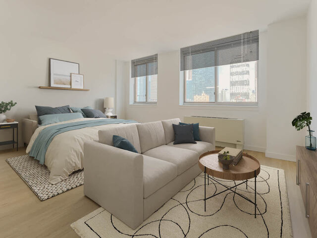 Studio with Hard Surface Flooring