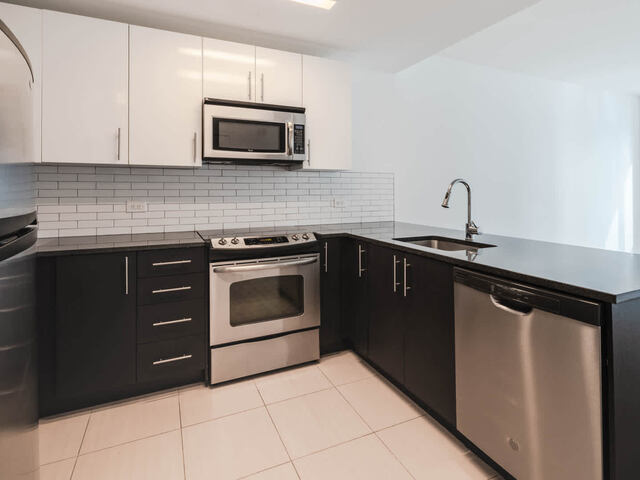 Kitchen with Stainless Steel Appliances