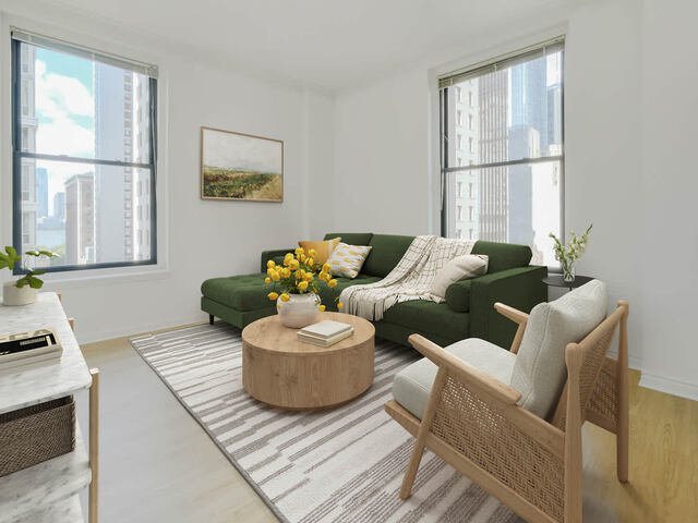 Living Room with Hard Surface Flooring