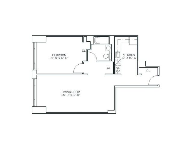 1-Bedroom at Newport: Southhampton