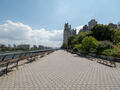 Escape the bustling city on the East River Promenade.