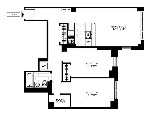 2-Bedroom at Park West Village: 788 Columbus Ave