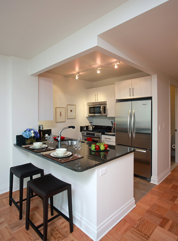 1510 Lexington: Kitchen (model)