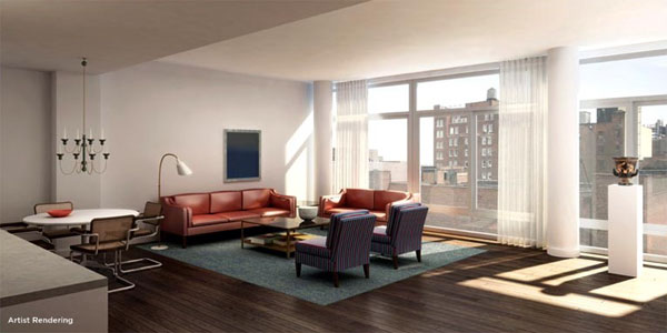 520 West Chelsea: Interior (Artist Rendering)