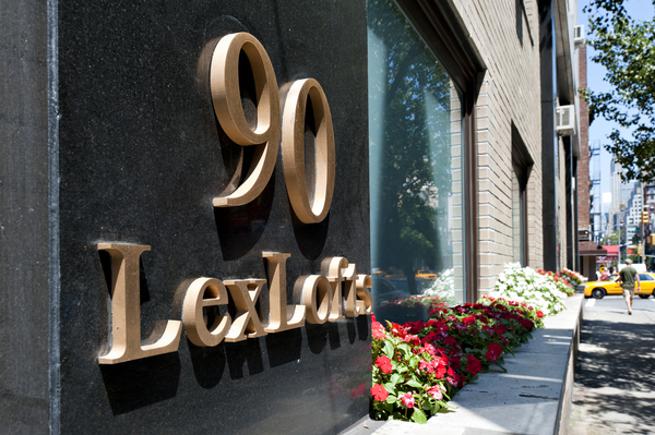90 Lexington: Entrance Sign