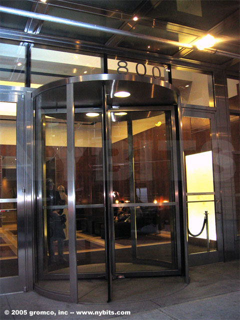 Entrance to the Aston Building