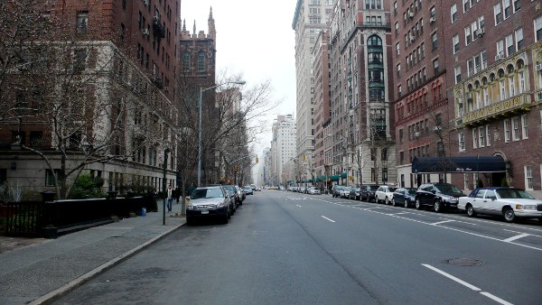 Central Village: Looking north on Fifth Avenue from East 10th street.