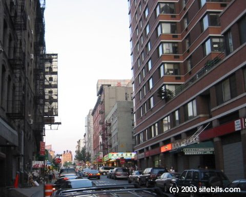 Chinatown. Walker Street / Canal Street.