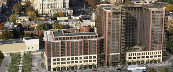Gull's Cove - Aerial View Rendering