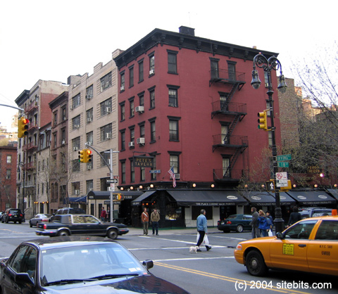Gramercy Park. Irving Place and East 18th Street.