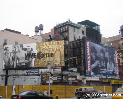 NoHo. Lafayette Street and Bond Street.