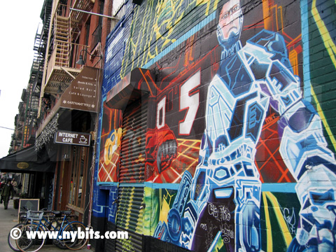 Graffiti on Ludlow Street