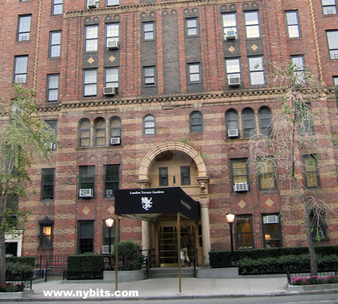 London Terrace Gardens Entrance