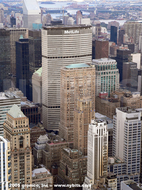 The Met Life Building - View from Above