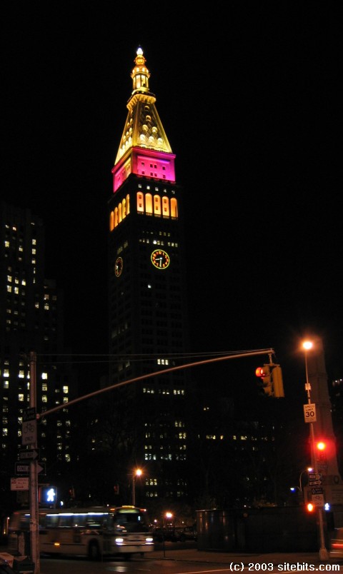 Flatiron District. Metropolitan Life Tower.