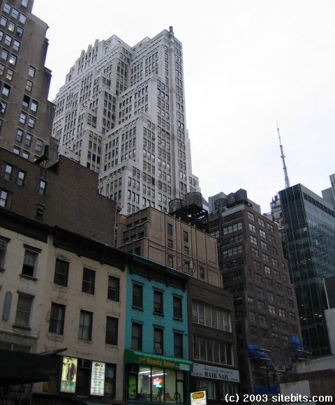 Garment District. Sixth Avenue around 39th street.