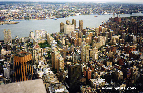 Kips Bay as seen from the Empire State Building.