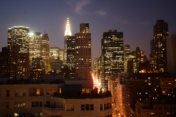 Murray Hill Manor: View (Night)