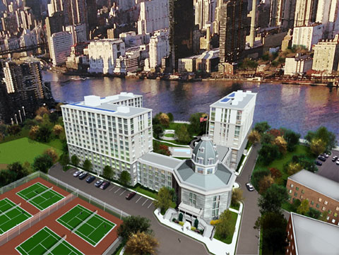Rendering of the Octagon Building