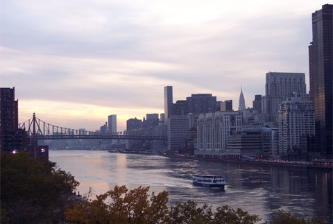 Manhattan Views from the Octagon Building