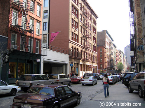 SoHo. Wooster Street.