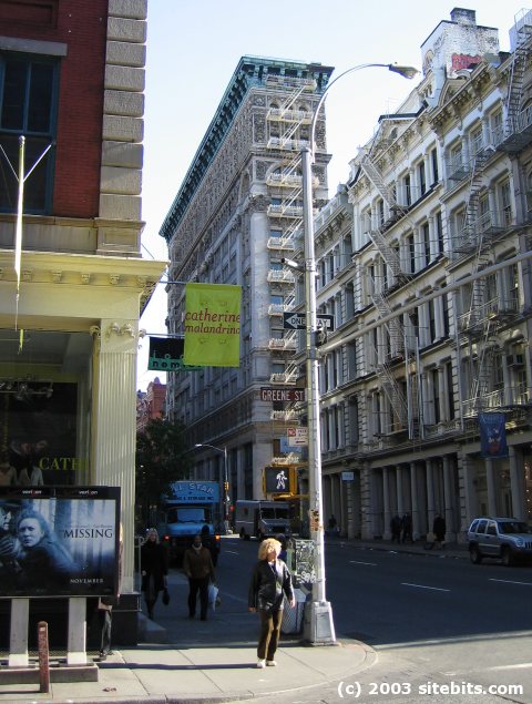 SoHo. Broome & Greene Streets.