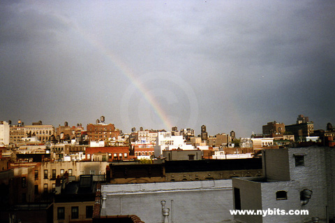 Rainbow over SoHo.