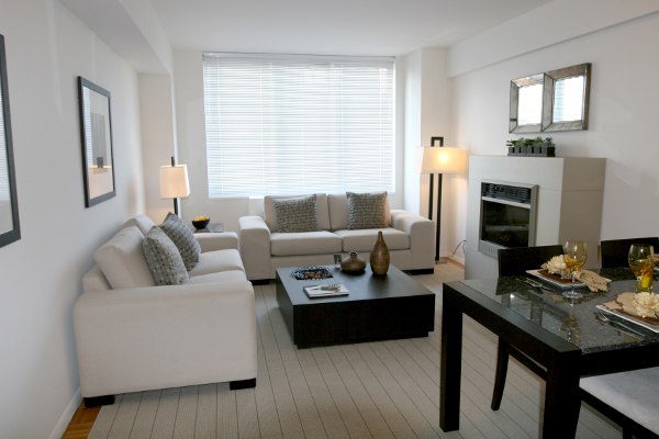 The Hamilton: Living room