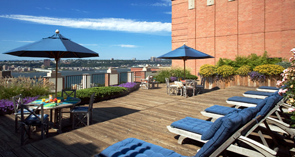 The Lyric: Rooftop deck