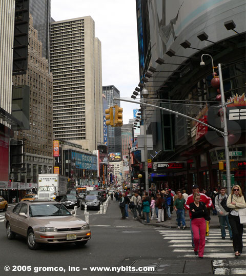 Times Square from 42nd Street
