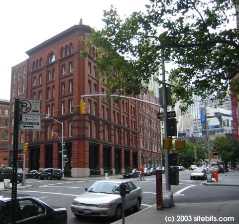 Tribeca. Hudson Street.