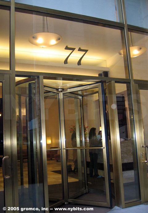 Entrance to the Vanguard Chelsea Building