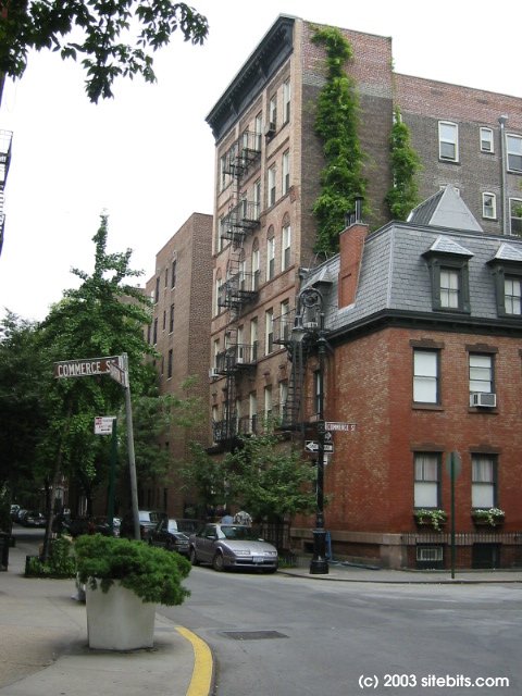 West Village. Corner of Barrow and Commerce Streets.