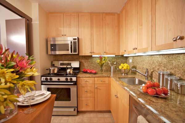 Waterside Plaza: Model Kitchen