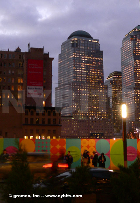 WTC Site In The Evening