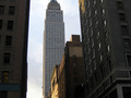 Empire State Building. View from Park Avenue.
