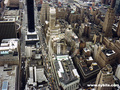 Western view from the Empire State Building.
