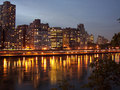 Night view on Manhattan