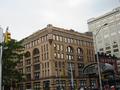 Tribeca. Franklin Square next to West Broadway. 