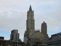 Tribeca. View of the Woolworth building.