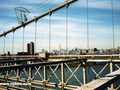 View of Manhattan from Brooklyn Bridge